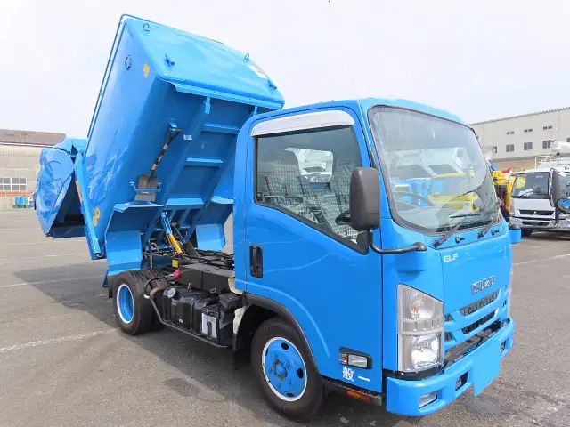 いすゞ エルフ 小型 パッカー車 巻き込み式 回転ダンプ式の中古トラック画像3