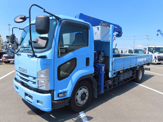 いすゞ フォワード 中型/増トン クレーン付 4段 ラジコン の中古トラック【車両No.115609】