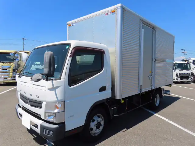 三菱 キャンター 小型 アルミバン パワーゲート サイドドア の中古トラック【車両No.193405】
