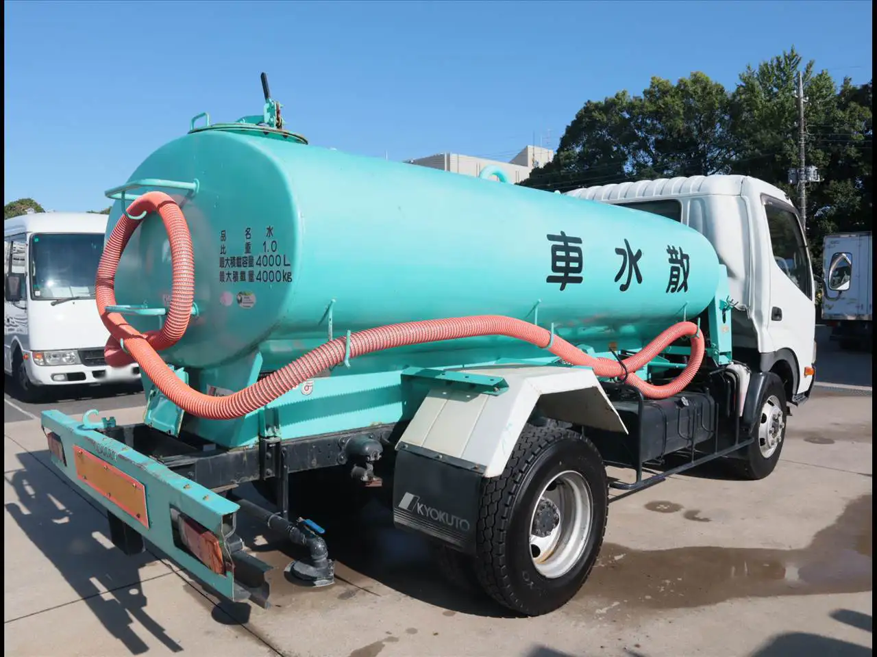 日野 デュトロ 小型 タンク車 散水車 BDG-XZU404Xの中古トラック画像3