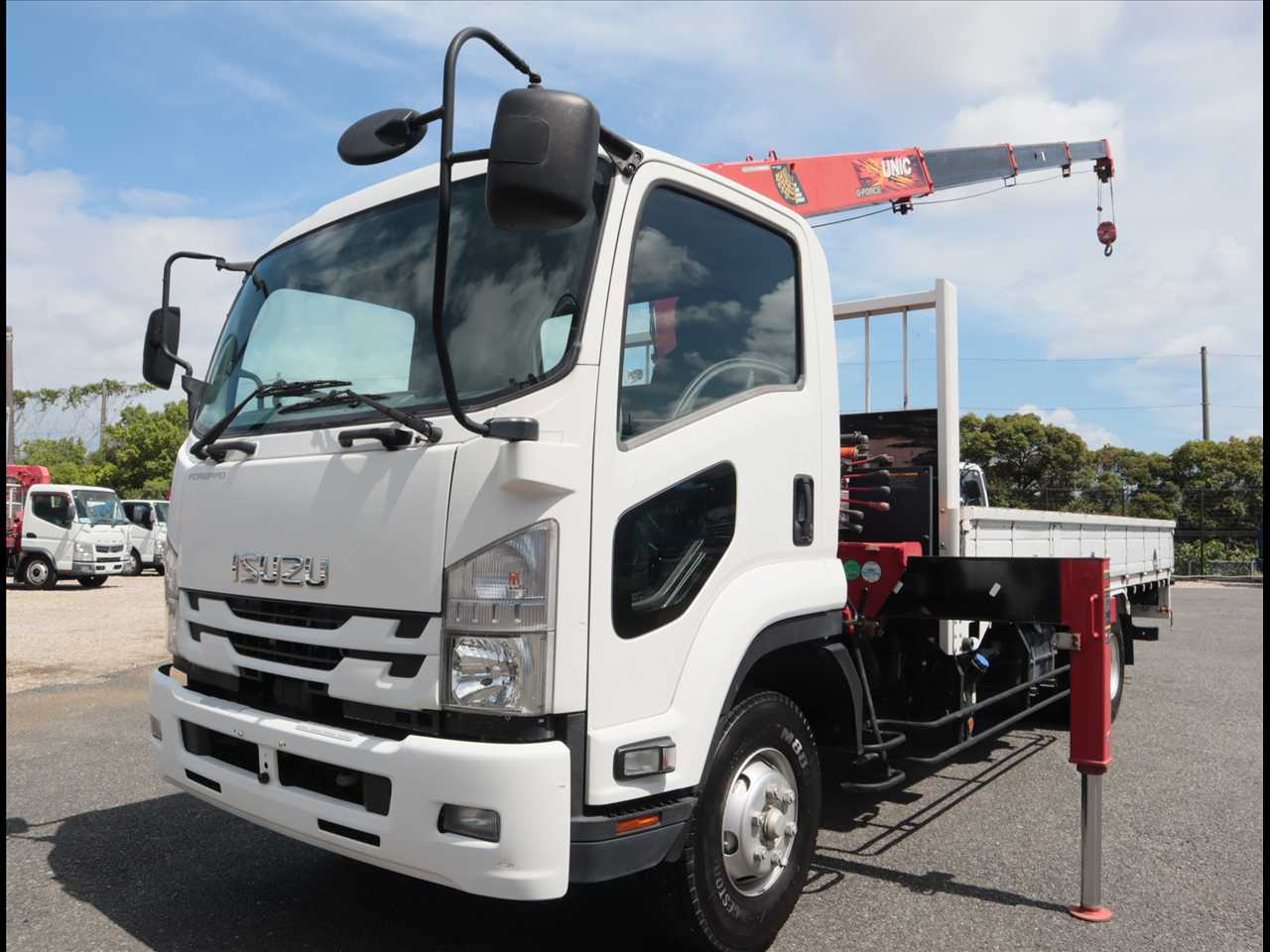いすゞ フォワード 中型/増トン クレーン付 4段 ラジコン の中古トラック【車両No.115609】