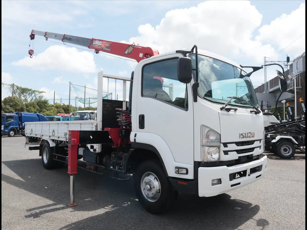 いすゞ フォワード 中型/増トン クレーン付 4段 ラジコンの中古トラック画像2