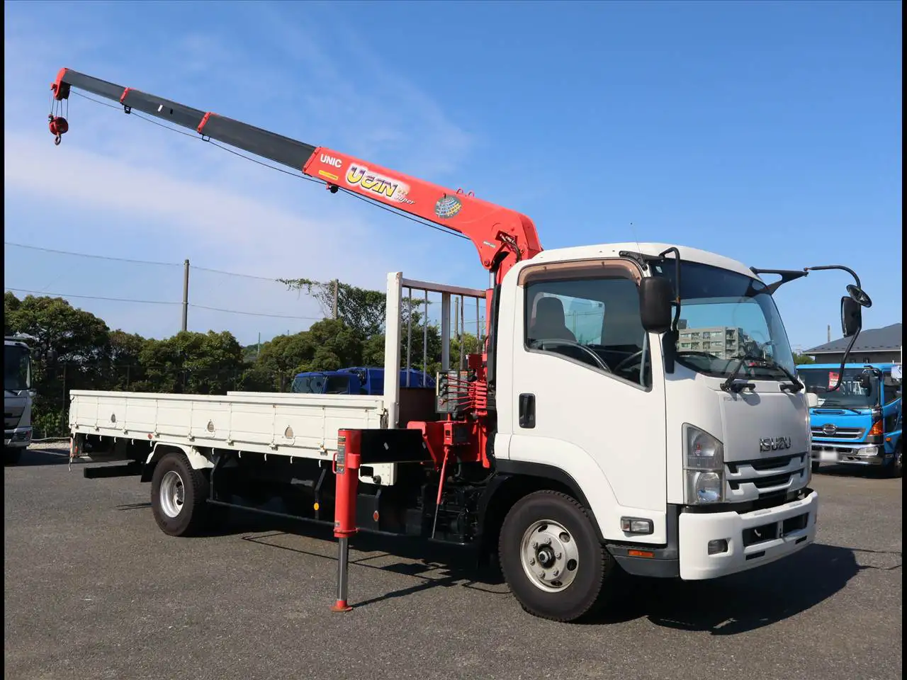 いすゞ フォワード 中型/増トン クレーン付 4段 ラジコンの中古トラック画像2