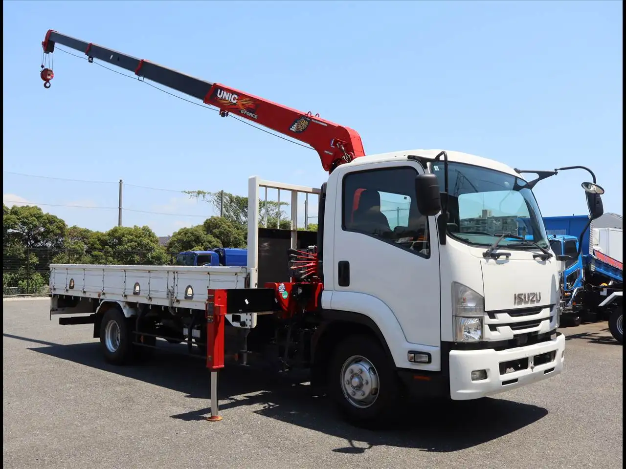 いすゞ フォワード 中型/増トン クレーン付 4段 ラジコンの中古トラック画像2