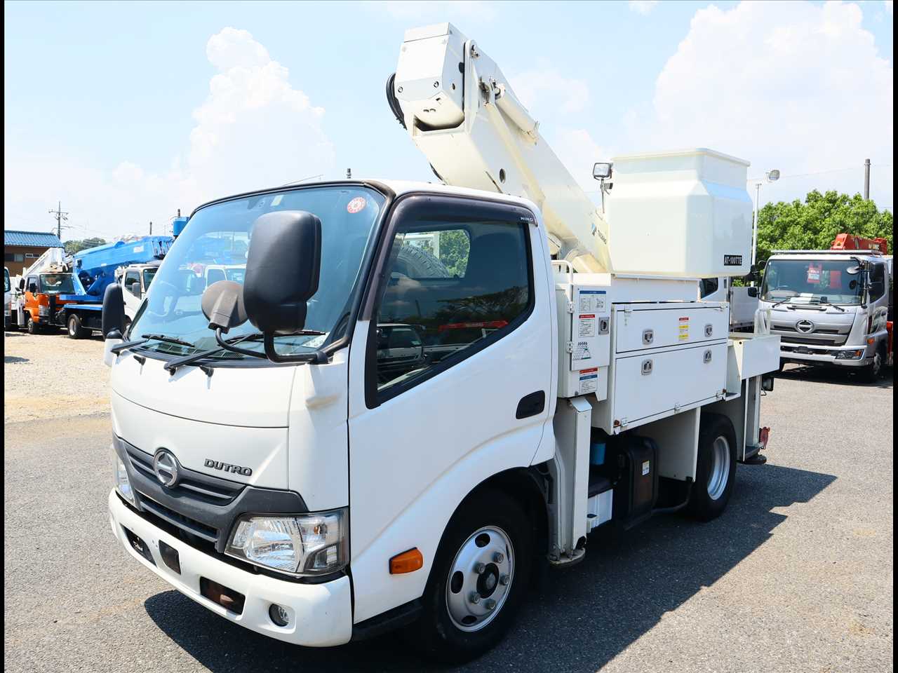 日野 デュトロ 小型 高所・建柱車 高所作業車 BDG-XZU344M改 の中古トラック【車両No.189846】