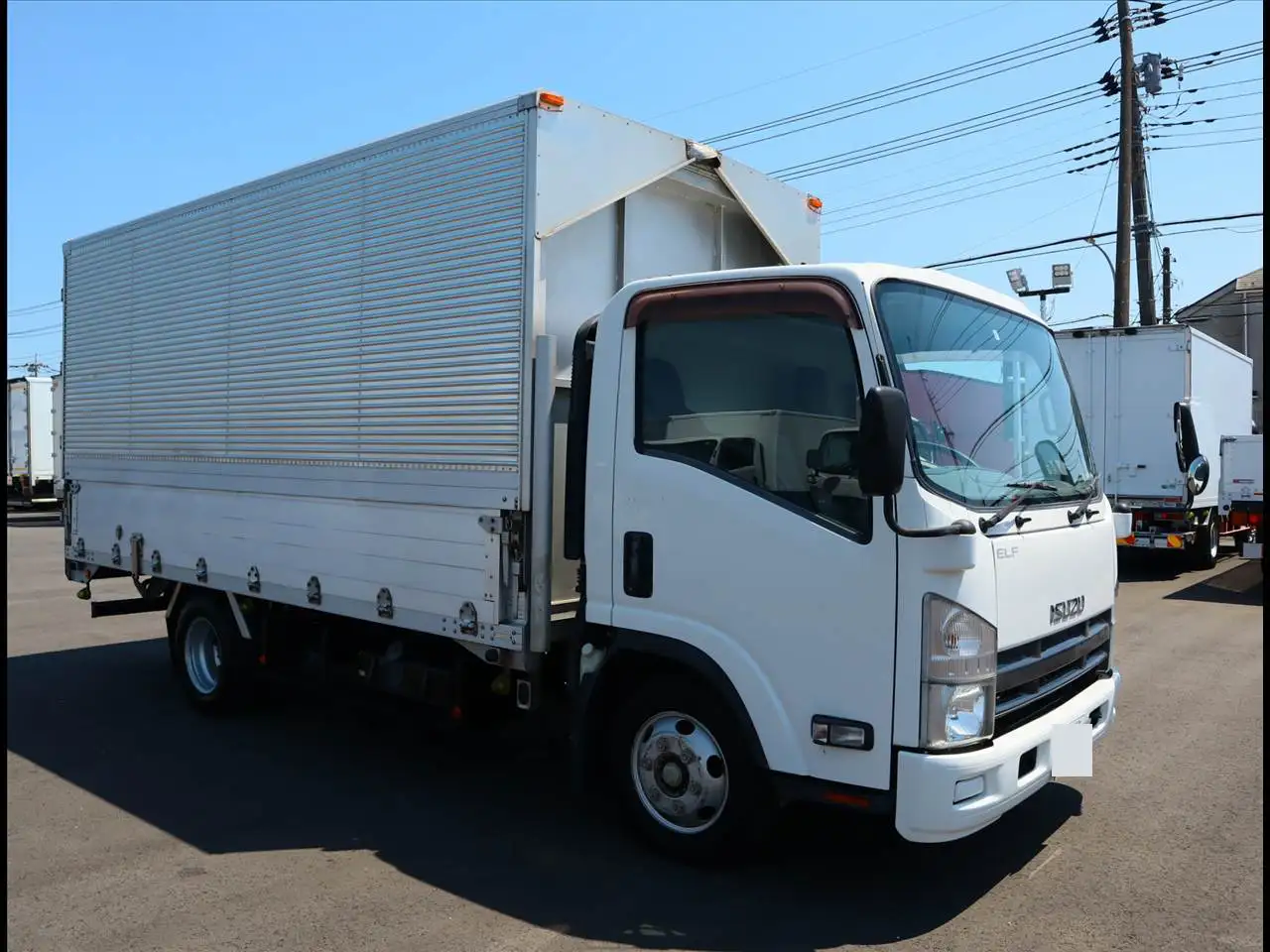 いすゞ エルフ 小型 ウイング TKG-NPR85AN H25の中古トラック画像2