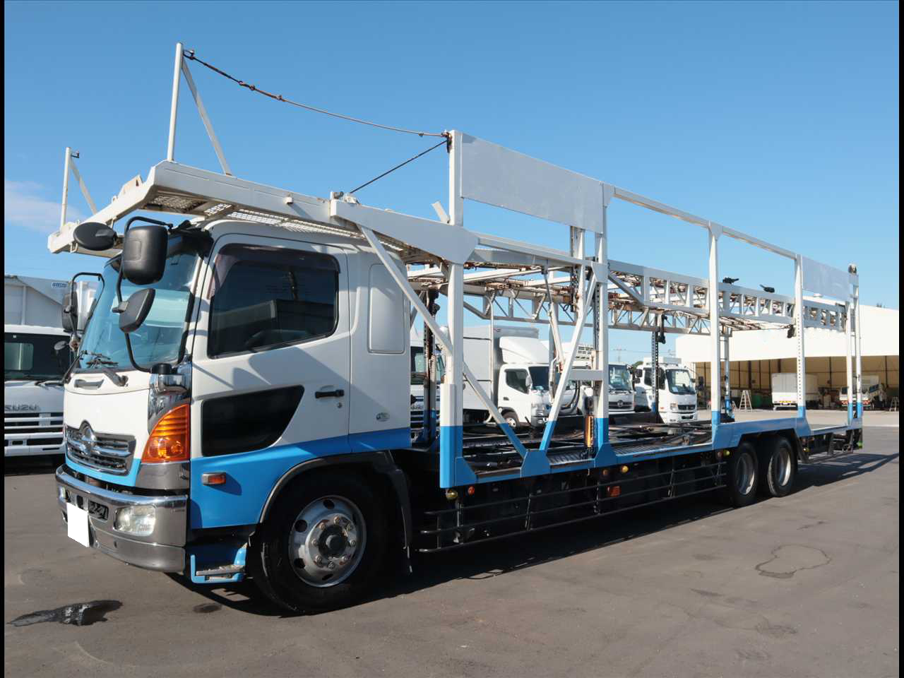 日野 レンジャー 中型/増トン 車両重機運搬 ベッド KL-FE1JPEA の中古トラック【車両No.128934】