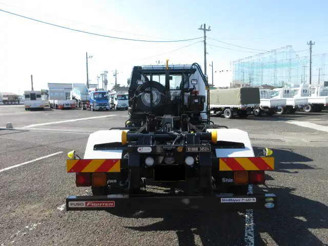 三菱 ファイター 中型/増トン アームロール ツインホイスト 2KG-FK72Fの中古トラック画像4