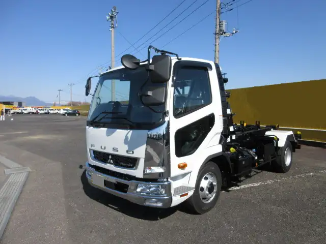 三菱 ファイター 中型/増トン アームロール ツインホイスト 2KG-FK72F の中古トラック【車両No.193674】