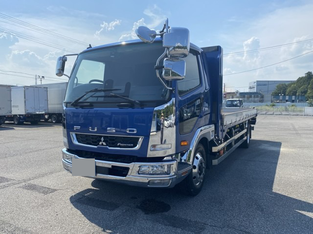 三菱 ファイター 中型/増トン 平ボディ ベッド 2KG-FK61F の中古トラック【車両No.189860】