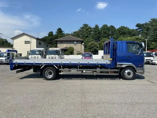 三菱 ファイター 中型/増トン 平ボディ 床鉄板 アルミブロックの中古トラック画像3