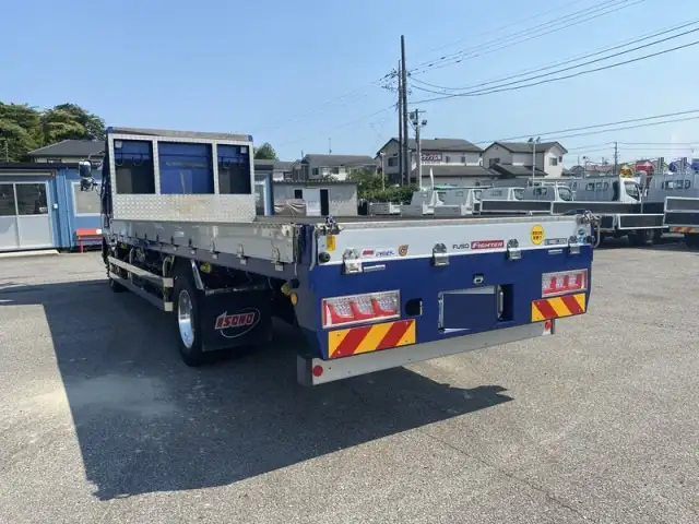 三菱 ファイター 中型/増トン 平ボディ 床鉄板 アルミブロックの中古トラック画像6
