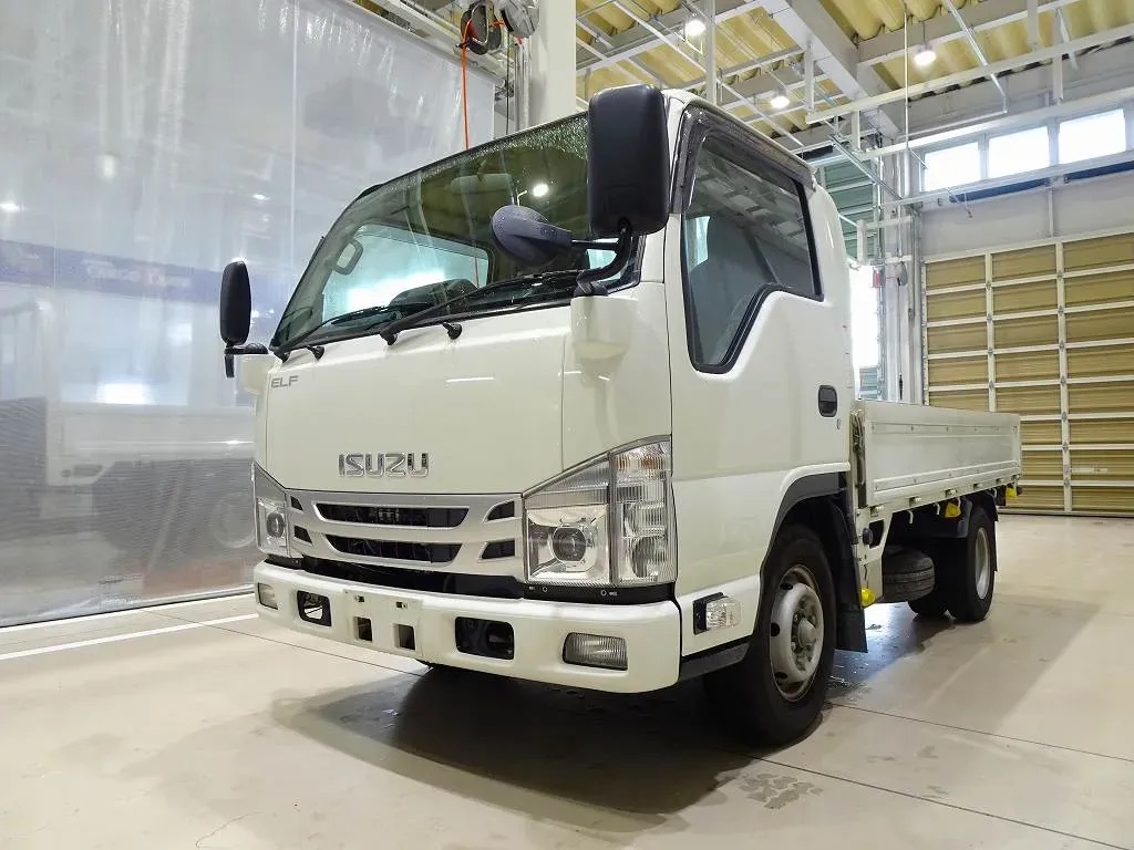 いすゞ エルフ 小型 平ボディ パワーゲート 床鉄板 の中古トラック【車両No.190104】
