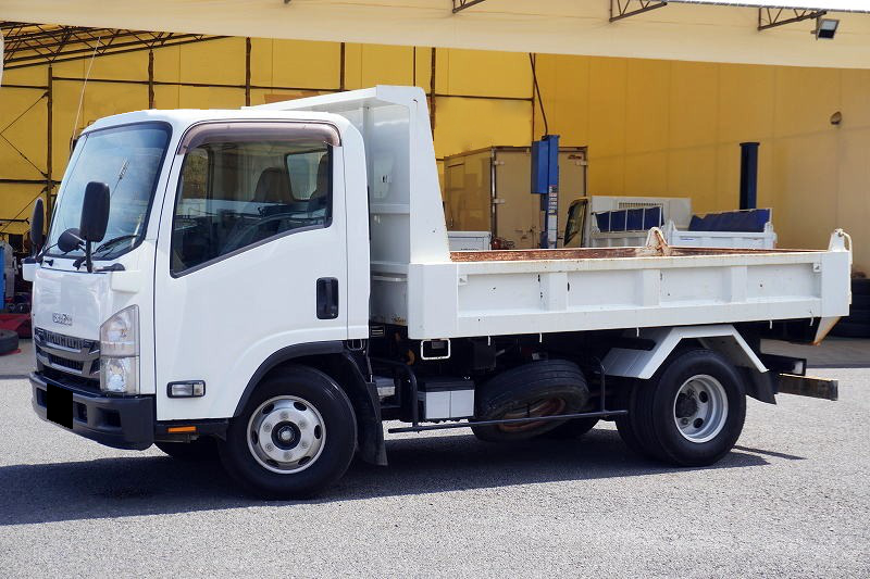 いすゞ エルフ 小型 ダンプ ローダー PDG-NPR75N の中古トラック【車両No.188609】