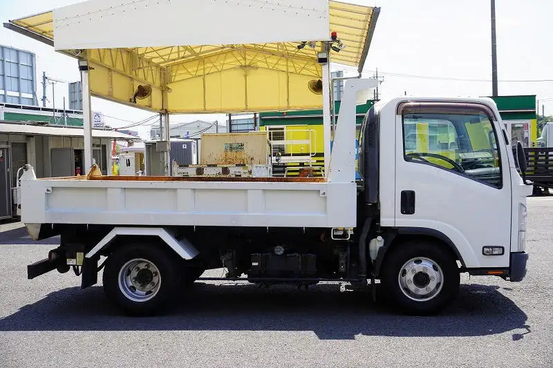 いすゞ エルフ 小型 ダンプ ローダー 強化の中古トラック画像2