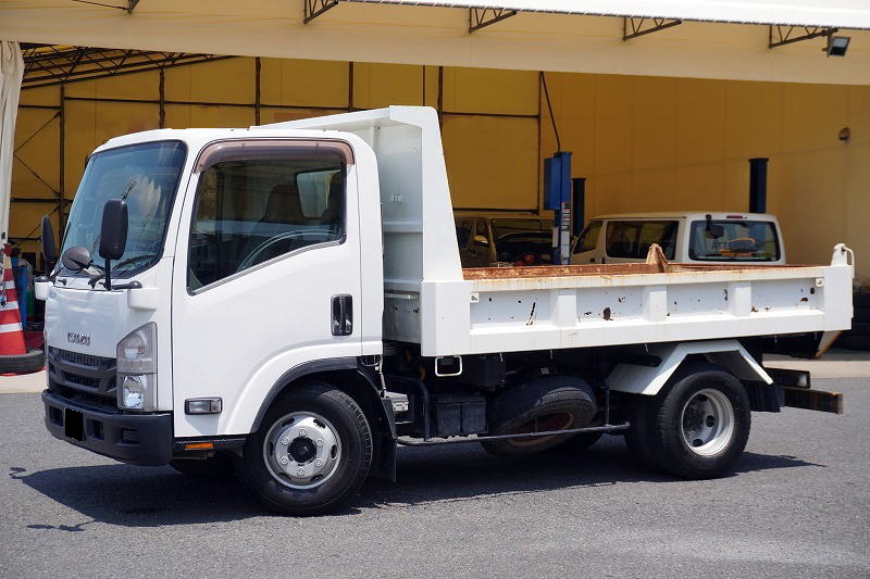 いすゞ エルフ 小型 ダンプ ローダー PDG-NPR75N の中古トラック【車両No.188609】