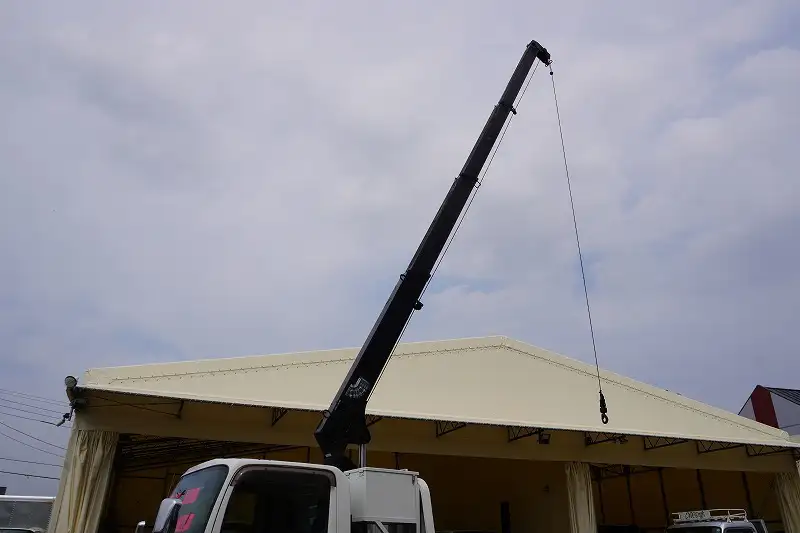 いすゞ エルフ 小型 クレーン付 床鉄板 アルミブロックの中古トラック画像5