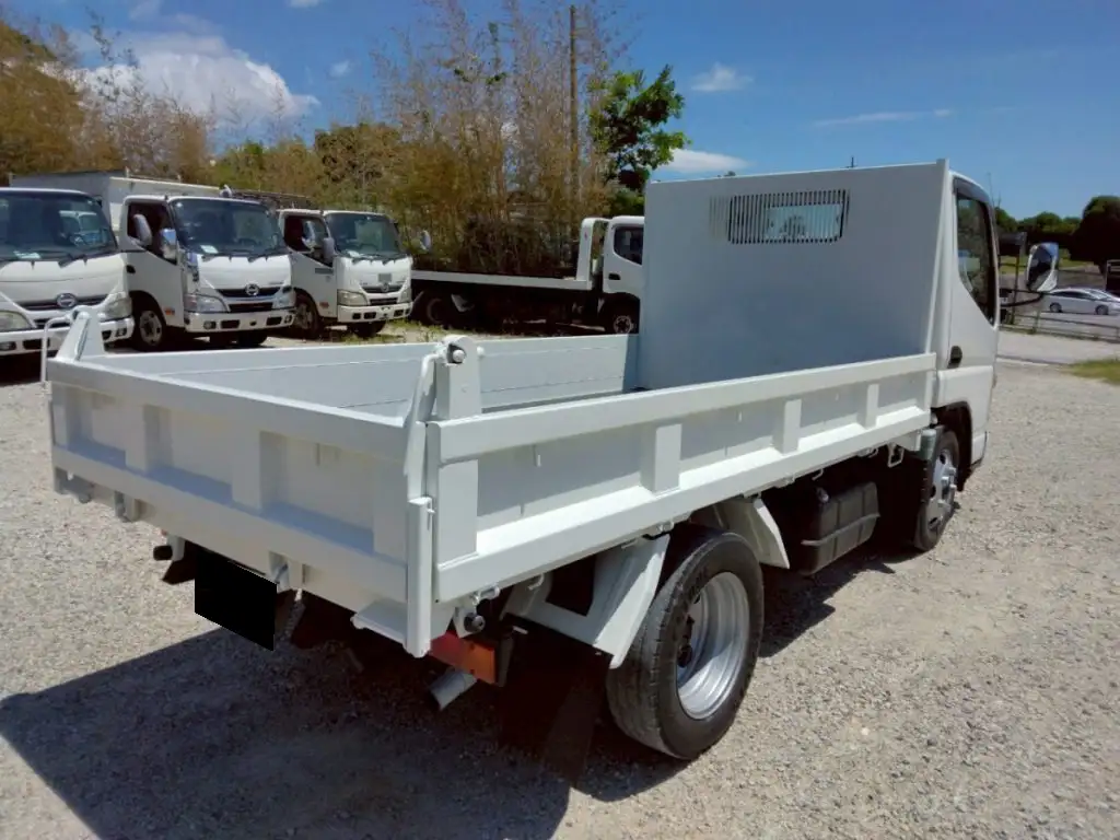 三菱 キャンター 小型 ダンプ PA-FE71DBD H18の中古トラック画像4
