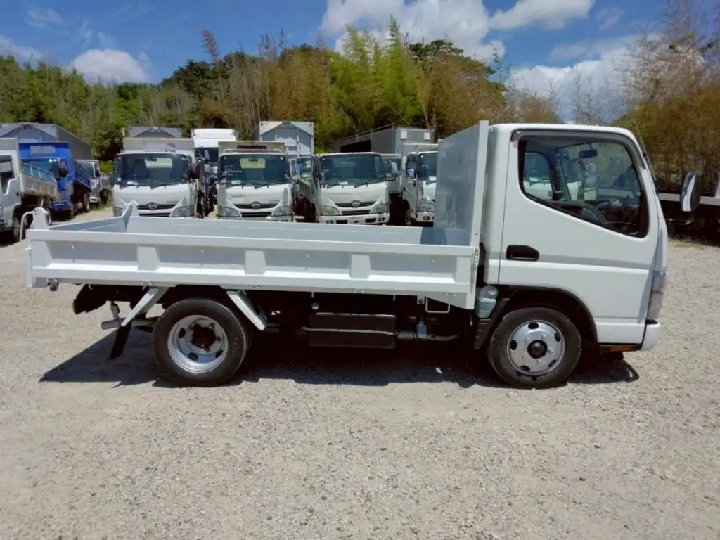 三菱 キャンター 小型 ダンプ PA-FE71DBD H18の中古トラック画像3