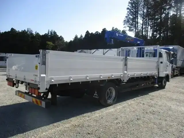 三菱 ファイター 中型/増トン 車両重機運搬 4段クレーン ラジコンの中古トラック画像3