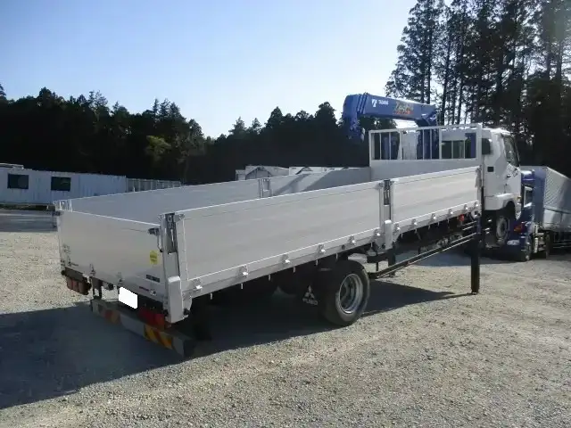 三菱 ファイター 中型/増トン 車両重機運搬 4段クレーン ラジコンの中古トラック画像6