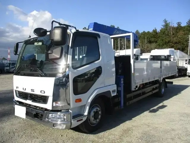 三菱 ファイター 中型/増トン クレーン付 アルミブロック 4段 の中古トラック【車両No.189878】