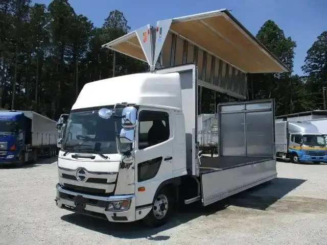 日野 レンジャー 中型/増トン ウイング パワーゲート エアサスの中古トラック画像6