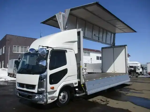 三菱 ファイター 中型/増トン ウイング パワーゲート エアサスの中古トラック画像6