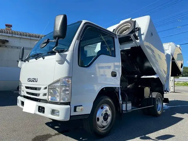 いすゞ エルフ 小型 パッカー車 巻き込み式 回転ダンプ式の中古トラック画像5