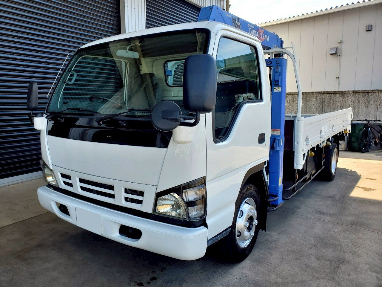 いすゞ エルフ 小型 車両重機運搬 セルフローダー