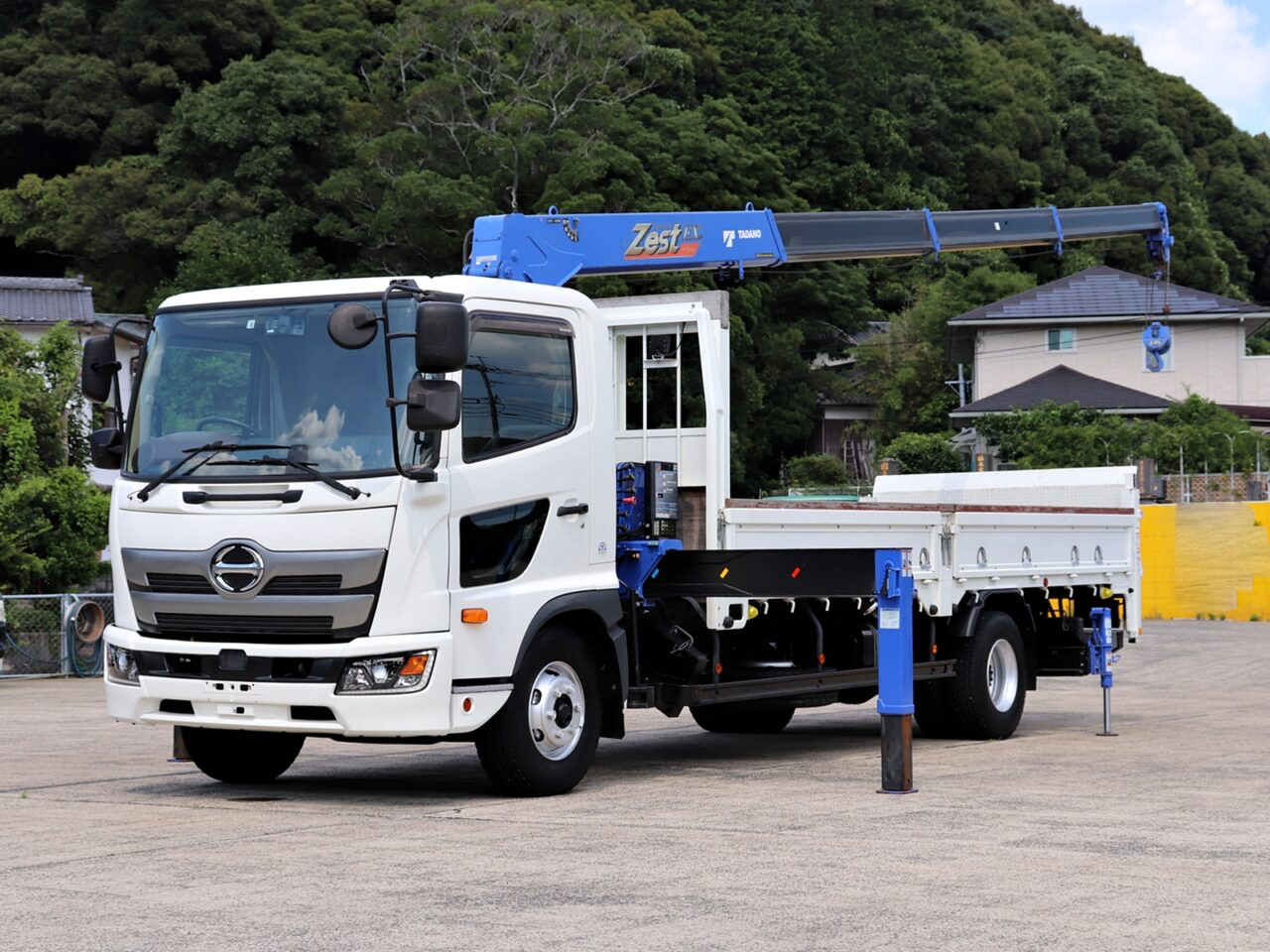 日野 レンジャー 中型/増トン クレーン付 アルミブロック 5段 の中古トラック【車両No.118595】