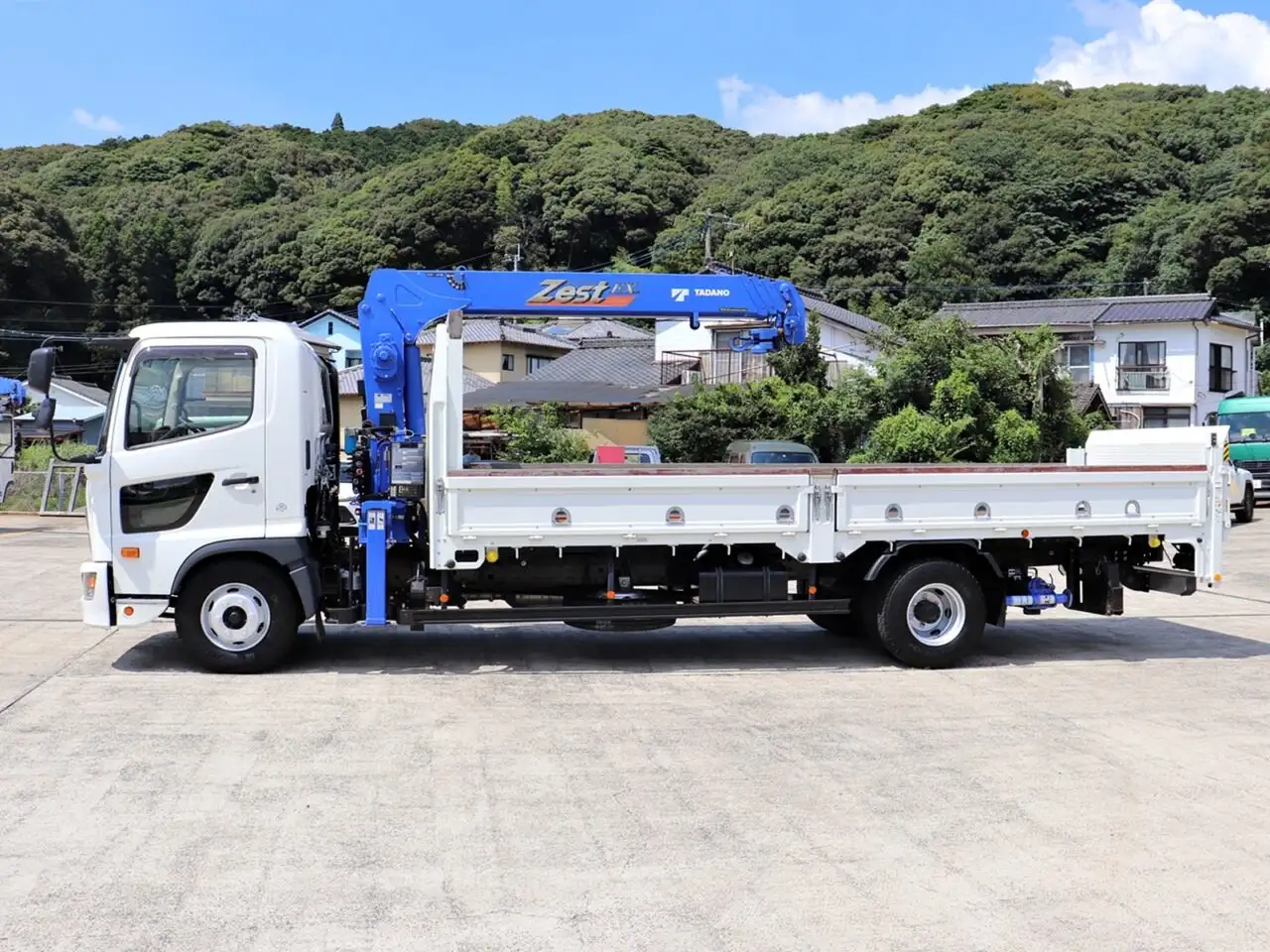 日野 レンジャー 中型/増トン クレーン付 パワーゲート 床鉄板の中古トラック画像5