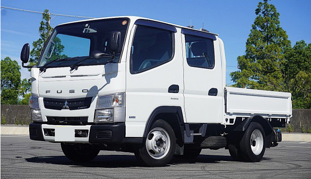 三菱 キャンター 小型 平ボディ パワーゲート TG-FBA00 の中古トラック【車両No.193476】