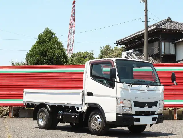 三菱 キャンター 小型 平ボディ TKG-FBA20 H27の中古トラック画像2