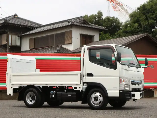 三菱 キャンター 小型 平ボディ パワーゲート TPG-FBA20の中古トラック画像2