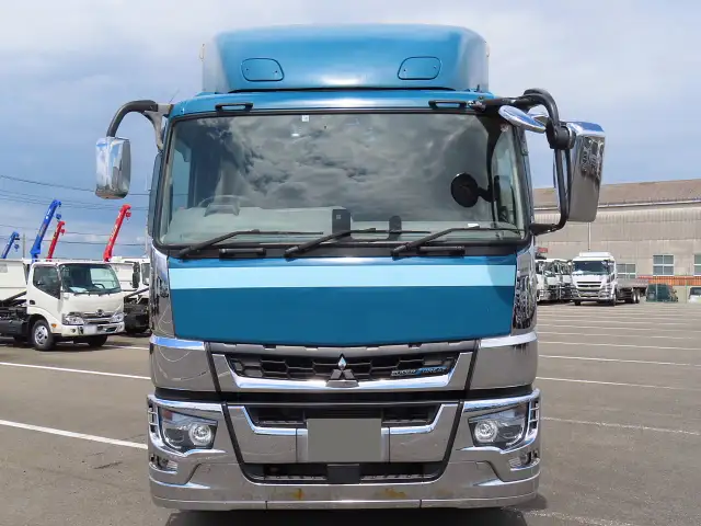 三菱 スーパーグレート 大型 ウイング エアサス ベッドの中古トラック画像2