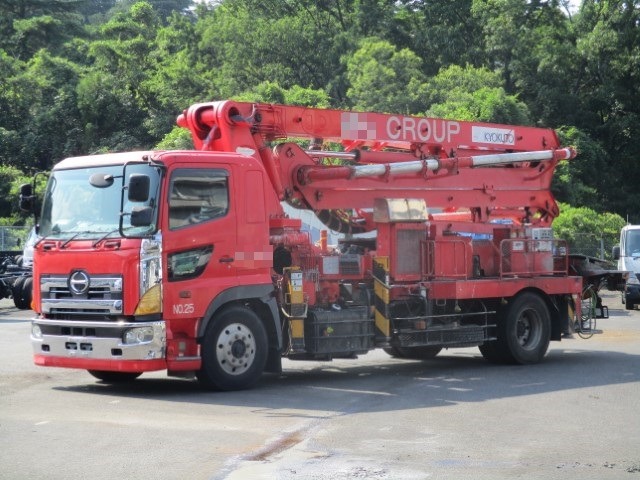 日野 プロフィア 大型 ミキサー・ポンプ コンクリートポンプ車