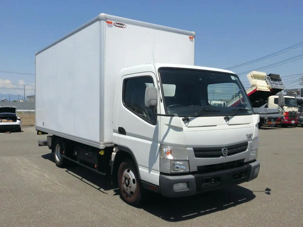 日産 アトラス 小型 アルミバン パワーゲート 2RG-FEB5Wの中古トラック画像2