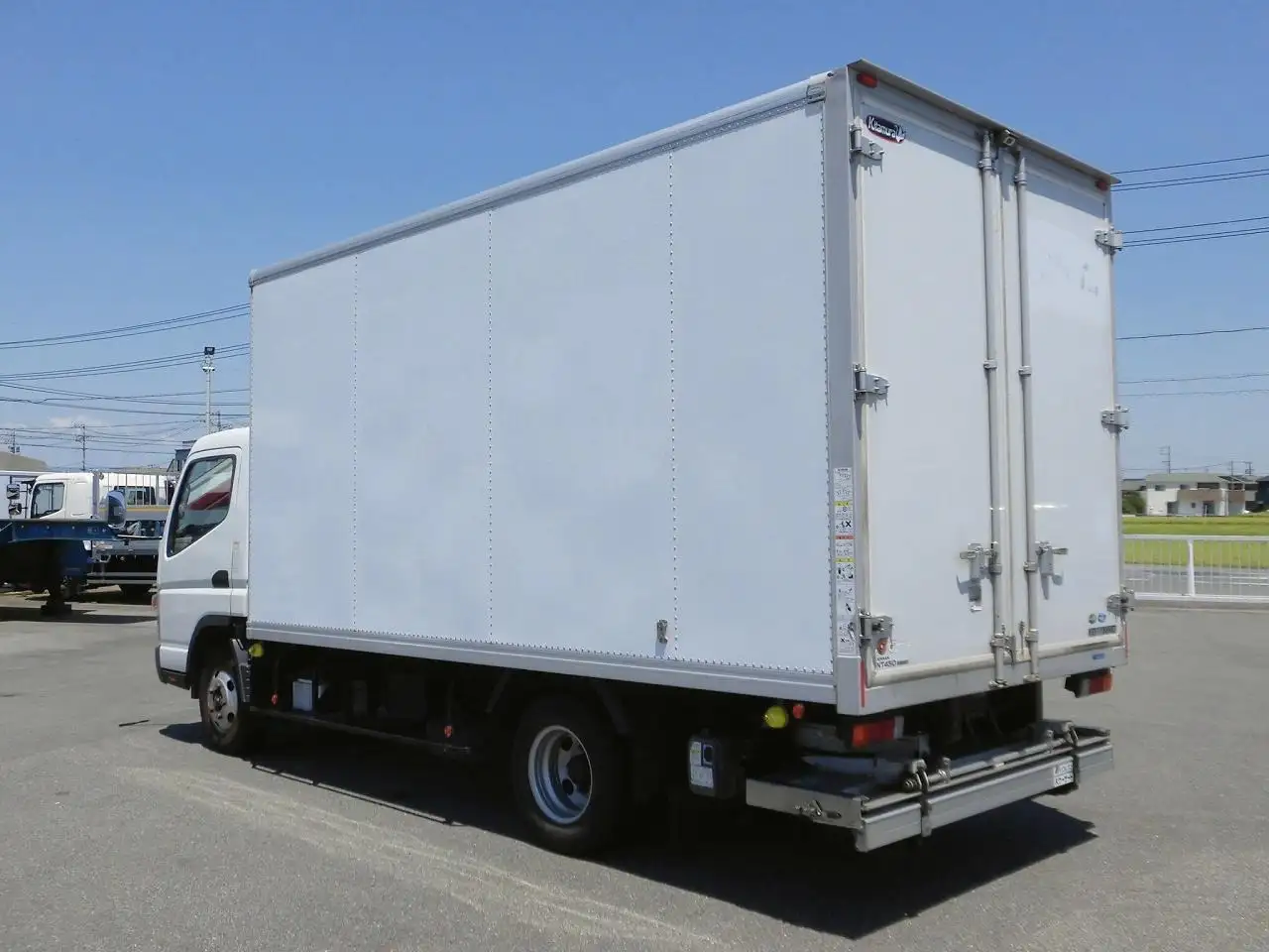 日産 アトラス 小型 アルミバン パワーゲート 2RG-FEB5Wの中古トラック画像6