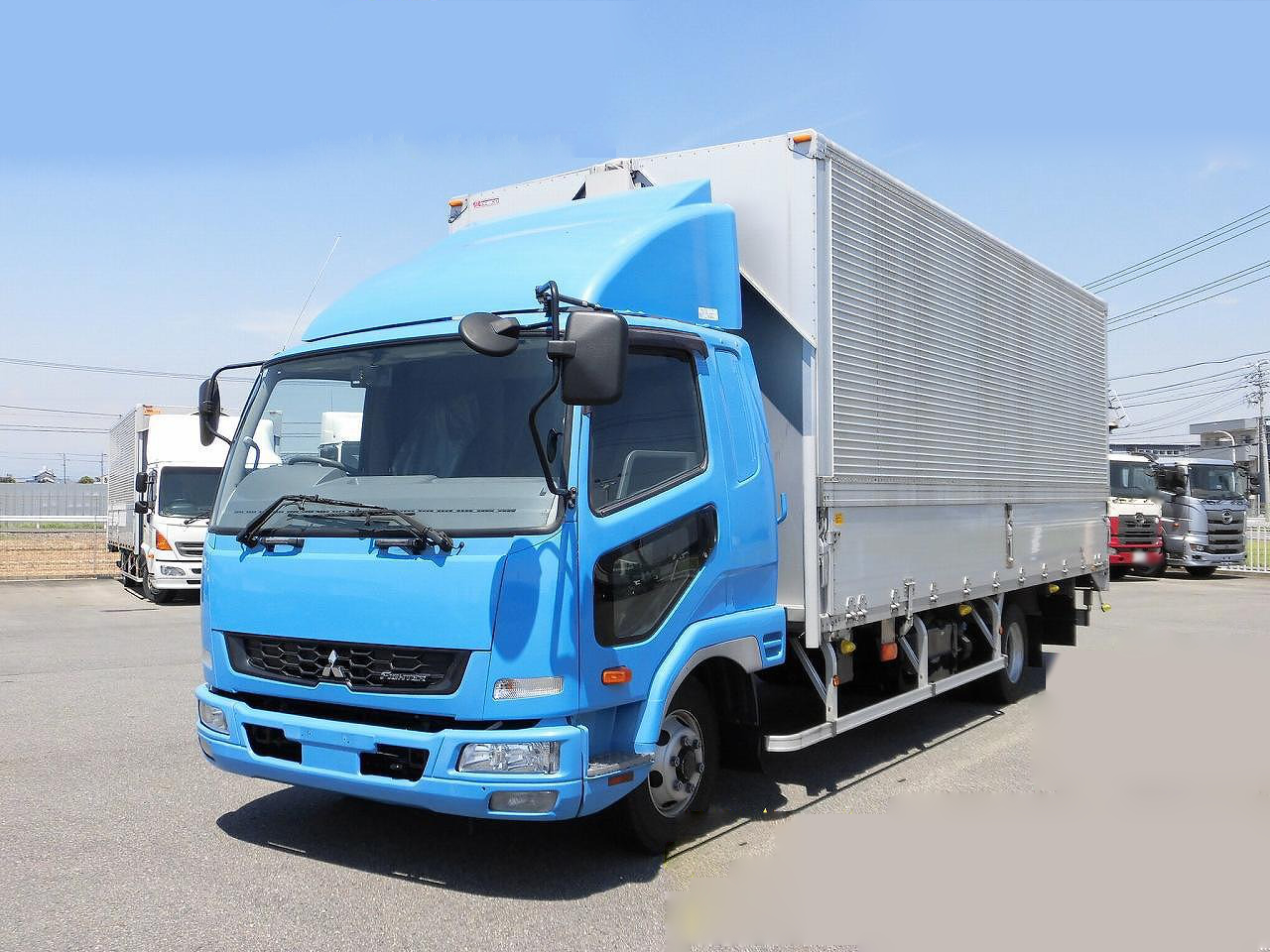 三菱 ファイター 中型/増トン ウイング センターローラー PA-FK71RJ の中古トラック【車両No.114998】