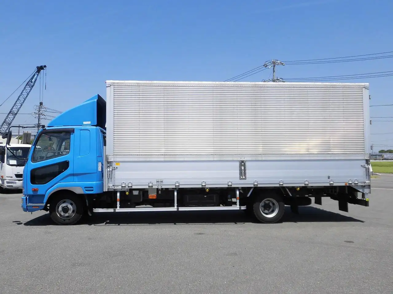 三菱 ファイター 中型/増トン ウイング ベッド TKG-FK61Fの中古トラック画像6