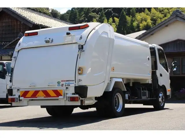 日野 デュトロ 小型 パッカー車 巻き込み式 回転ダンプ式の中古トラック画像2