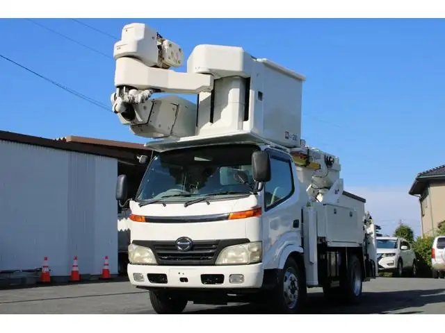 日野 デュトロ 小型 高所・建柱車 高所作業車 電工仕様の中古トラック画像1