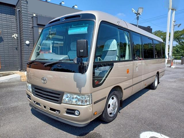 トヨタ コースター 小型 バス マイクロバス SKG-XZB70 の中古トラック【車両No.186072】