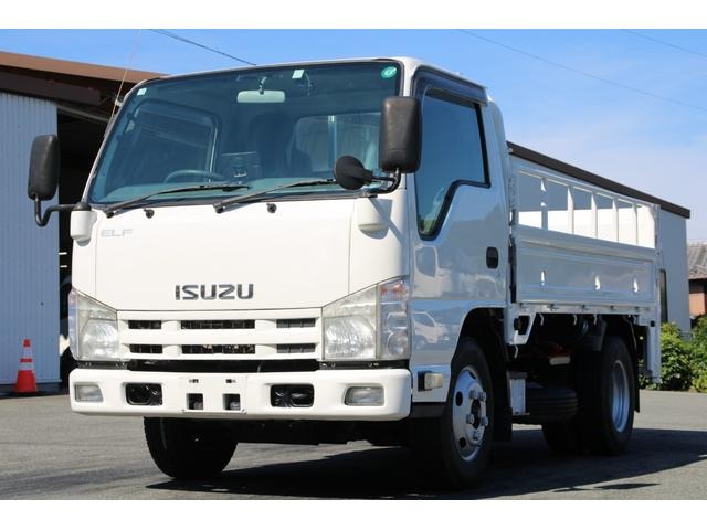 いすゞ エルフ 小型 平ボディ Wキャブ パワーゲート の中古トラック【車両No.165286】