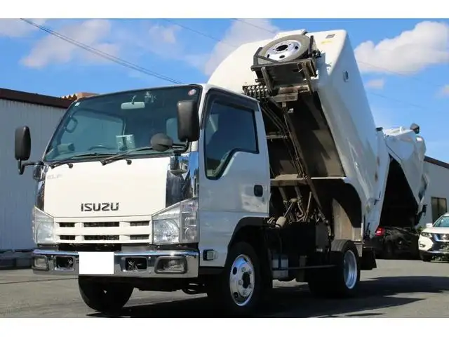 いすゞ エルフ 小型 パッカー車 巻き込み式 回転ダンプ式の中古トラック画像3