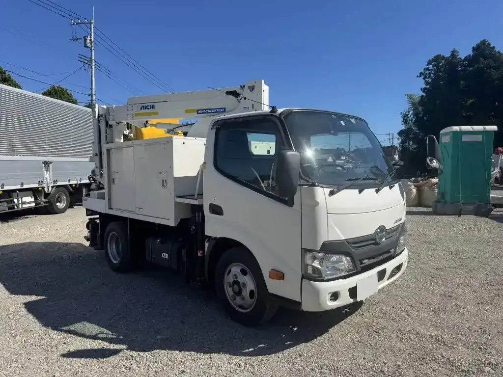 日野 デュトロ 小型 高所・建柱車 高所作業車 電工仕様の中古トラック画像2