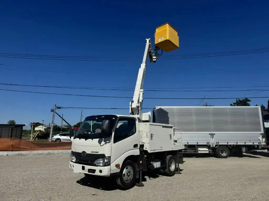 日野 デュトロ 小型 高所・建柱車 高所作業車 電工仕様の中古トラック画像5