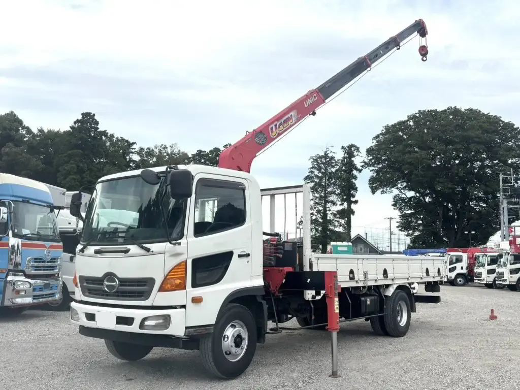 日野 レンジャー 中型/増トン クレーン付 4段 ラジコン の中古トラック【車両No.193925】