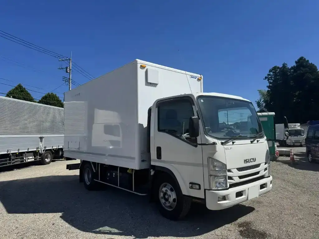 いすゞ エルフ 小型 冷凍冷蔵 保冷 サイドドアの中古トラック画像2